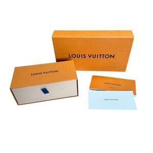 LOUIS VUITTON Orange and Blue Gift Boxes